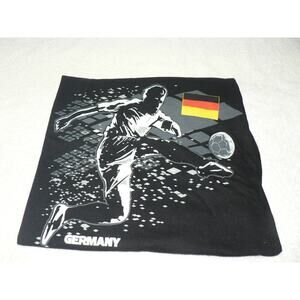 Gen2 Kids National Soccer Apparel Germany‎ Black/White Grey Size 8